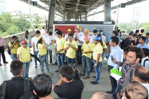 Flashmob At Metro Station